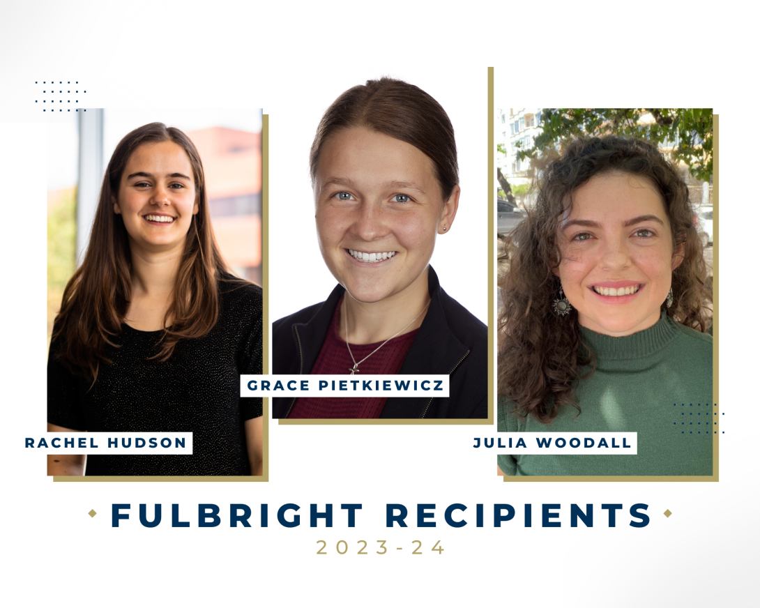 3 fulbright recipients