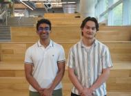 2025 Goldwater Recipients, Matthew Rohan and Anirudh Sriram