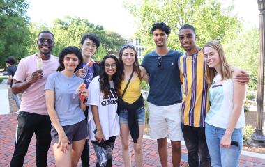 photo of summer session students smiling
