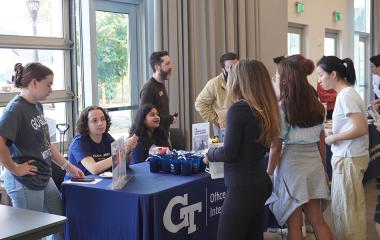 130 students attended the inaugural Experiential Learning Showcase on October 30.