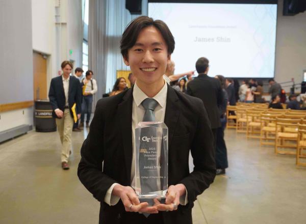 James Shin, 2025 Love Family Foundation Award Winner
