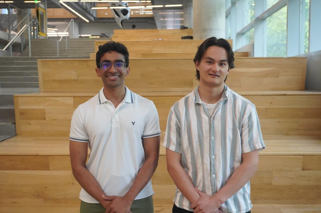 2025 Goldwater Recipients, Matthew Rohan and Anirudh Sriram